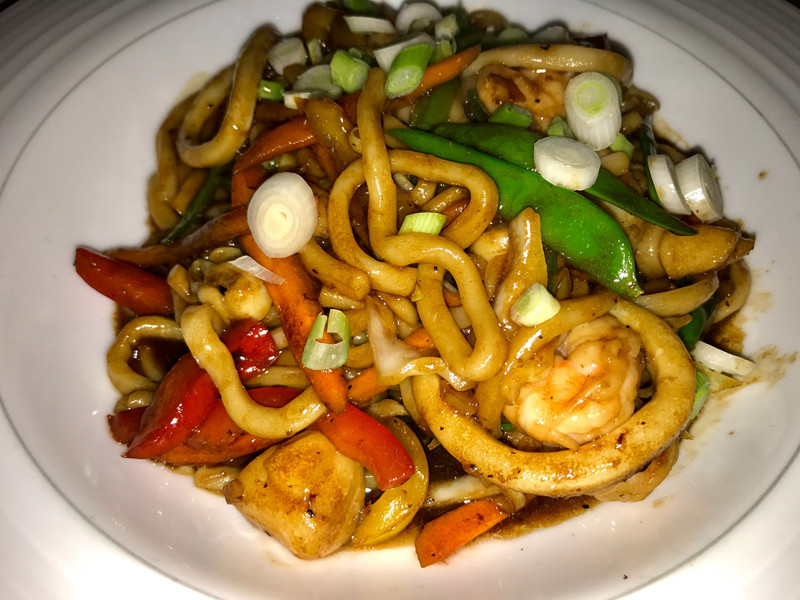 Stir-fried Seafood Noodles