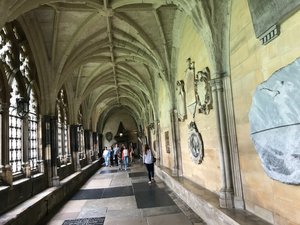 Cloisters at Westminster Abbey