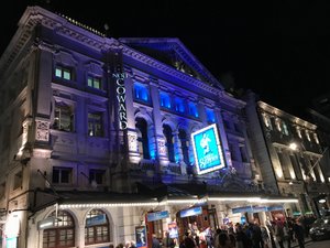 Noël Coward Theatre at Night