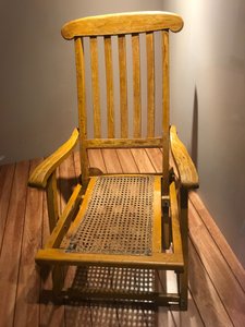 Deck Chair from RMS Lusitania