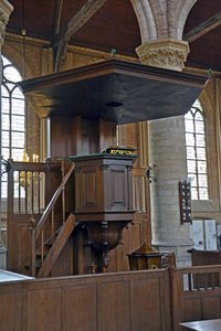 Wooden Pulpit