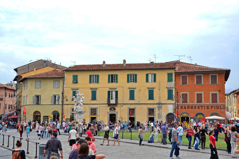 Buildings Flanking Piazza del Duomo