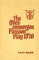 Passion Play Libretto