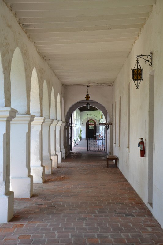 Cloister and Colonnade at the Inner Courtyard