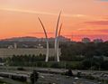 Sunset at the Air Force Memorial