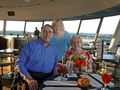 Me, Susan and Valene at the Skydome Restaurant