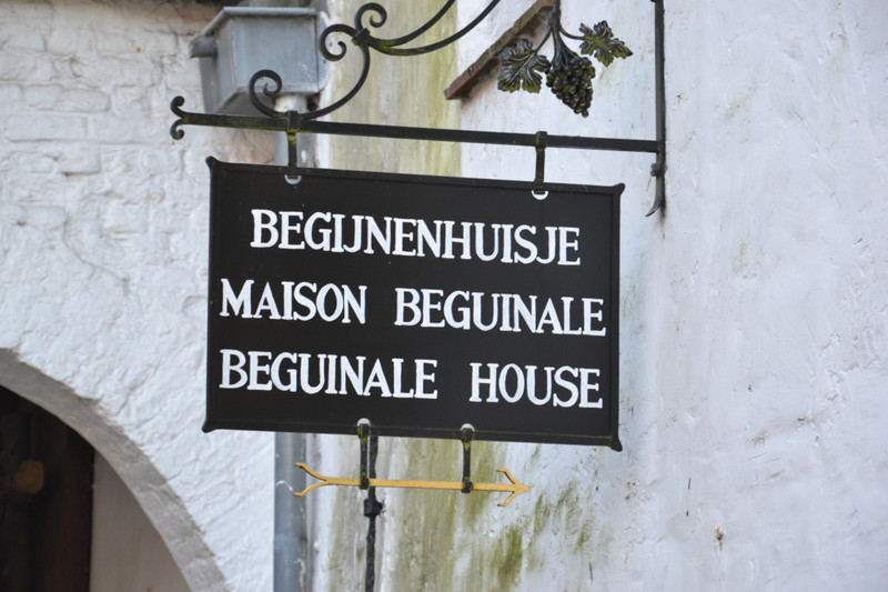 Béguinage Sign