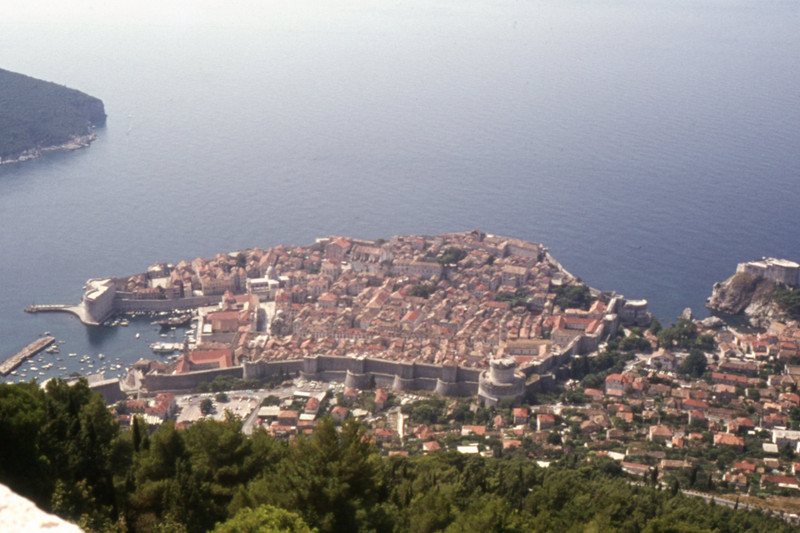  Dubrovnik from Mount Srđ