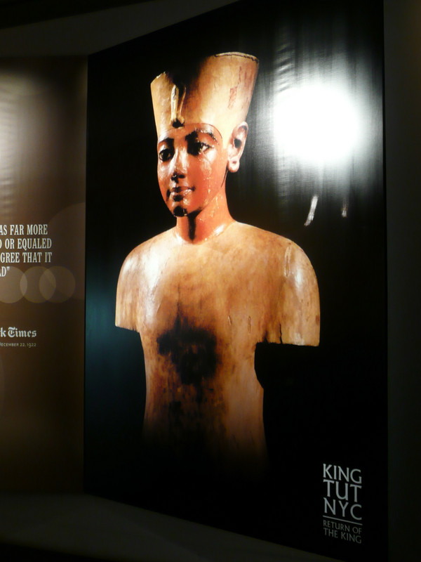 King Tut Exhibit Poster