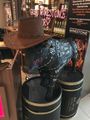 Steer with Cowboy Hat at the Winestone Restaurant