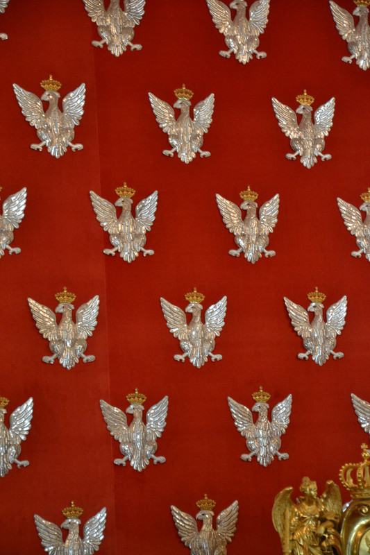 Embroidered Silver Eagles 