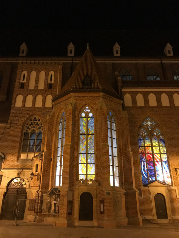 St. Elizabeth's Church at Night