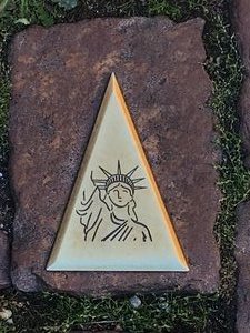 Statue of Liberty Paving Stone