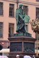 La statue de Gutenberg