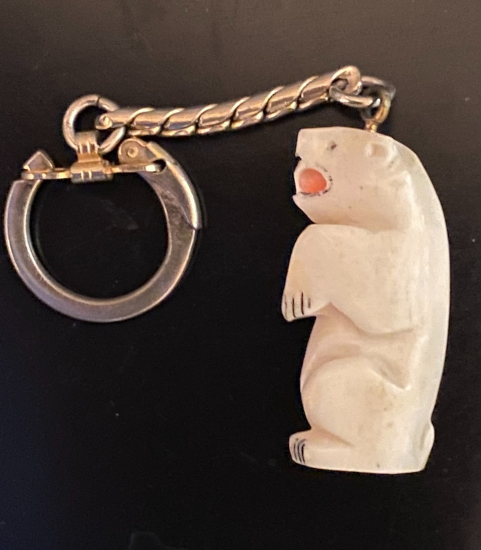 Polar Bear Keychain