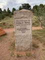 Indian Trail Marker