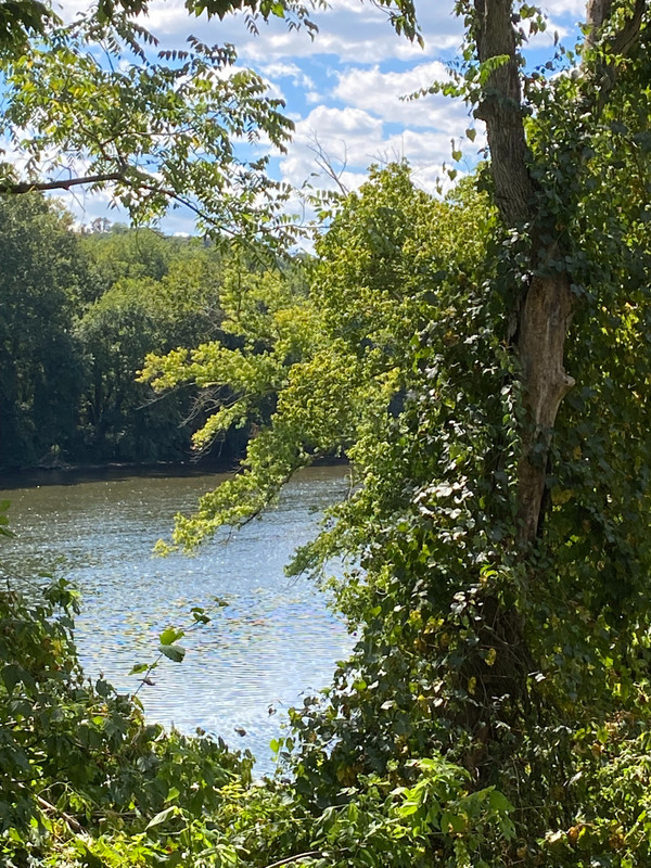 Potomac River at Hancock, Maryland.
