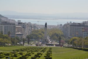 Lisbon from Parque Eduardo VII
