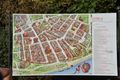 Map of Old Town Toruń