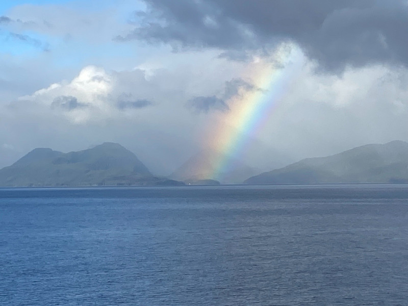 Rainbow Over the Chatham Strait