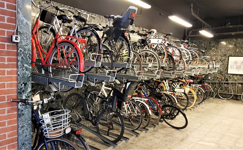 Bike Bottlenecks (That's how Copenhagen parking looks like)