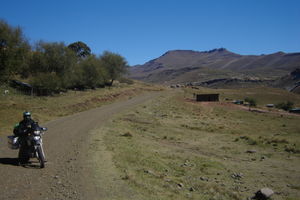 Awesome Lesotho landscape