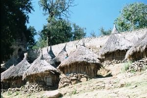 Bachelor huts of Gonder