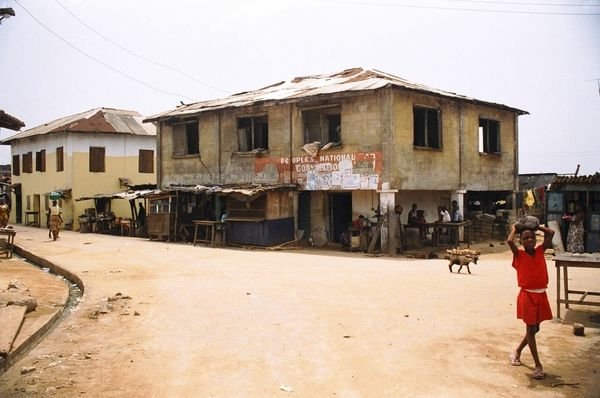 Dixcove town, Ghana.