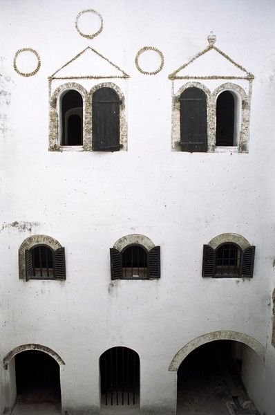 A St George Castle Courtyard facade