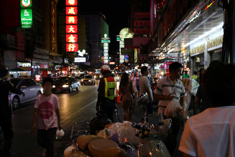 Chinatown Night Streets, Bangkok Thailand