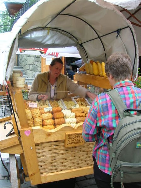 Cheese seller Hıgh Tatras