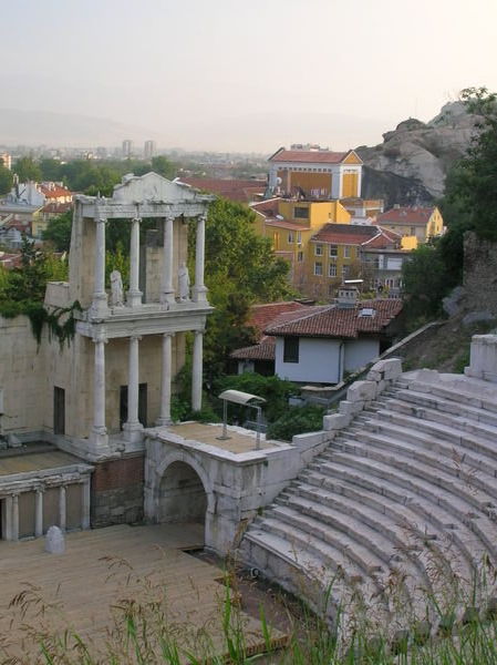 Roman ampıtheatre, Plovdıv, Bulgarıa