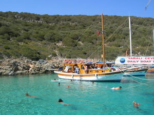 Boat cruise Bodrim Turkey