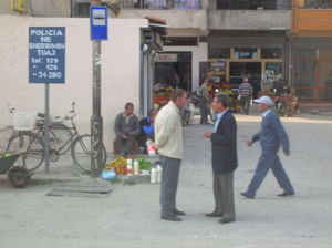 Street scene Albania