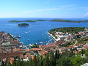 Hvar town and offshore islands - Croatia