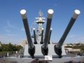 USS North Carolina Big Guns