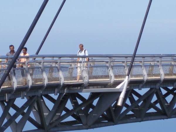Sur le pont de Langkawi - On the bridge