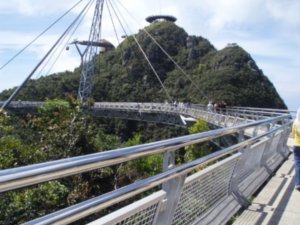 Sur le pont de Langkawi - On the bridge