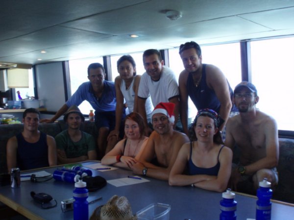 Notre groupe de plongeurs "avances" - Our advanced divers group