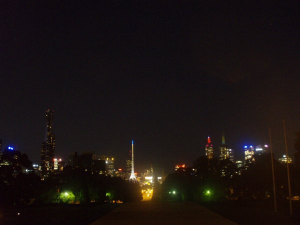 Melbourne de nuit - Melbourne by night