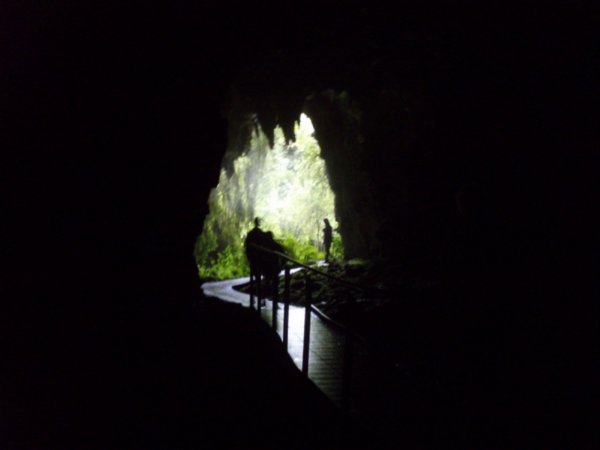 Sortie de la grotte - Exit of the cave