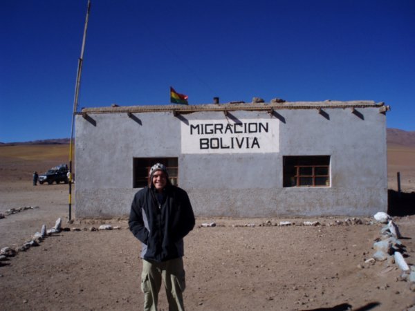Frontiere bolivienne - Bolivian border