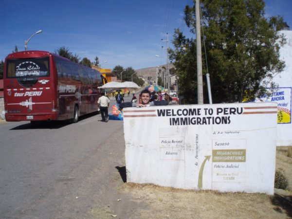 Frontiere peruvienne - Peruvian border