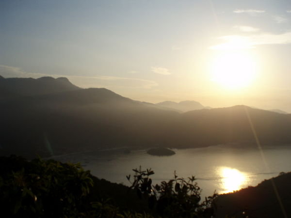 Coucher de soleil sur Ilha Grande - Sunset on Ilha Grande