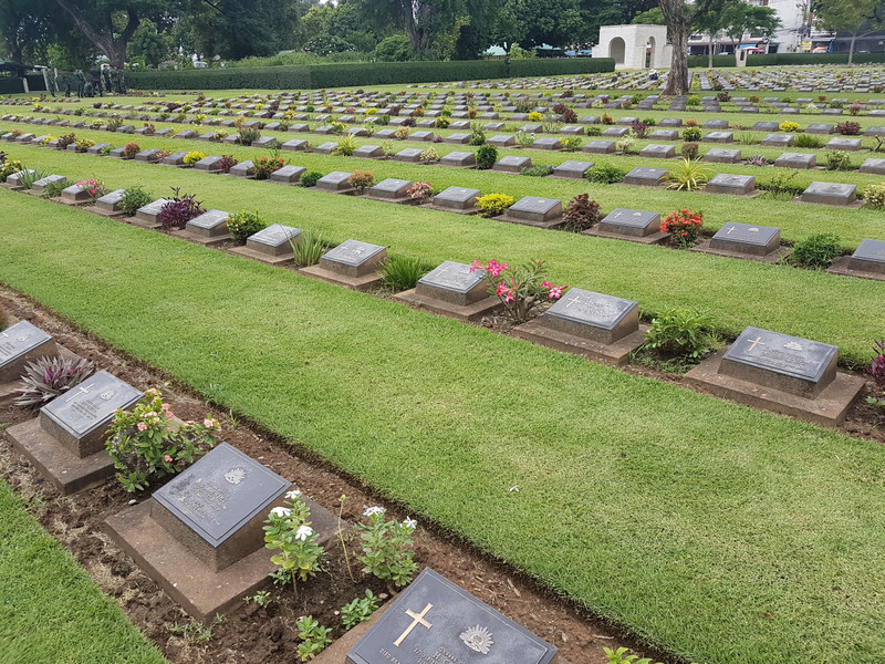 War graves cemetery at Kanchanaburi 