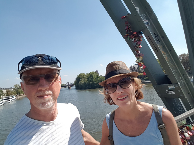 Selfie on the Iron Bridge