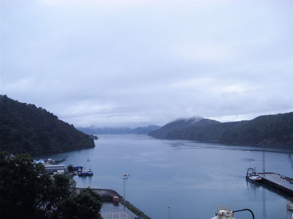 Looking back north from Picton.