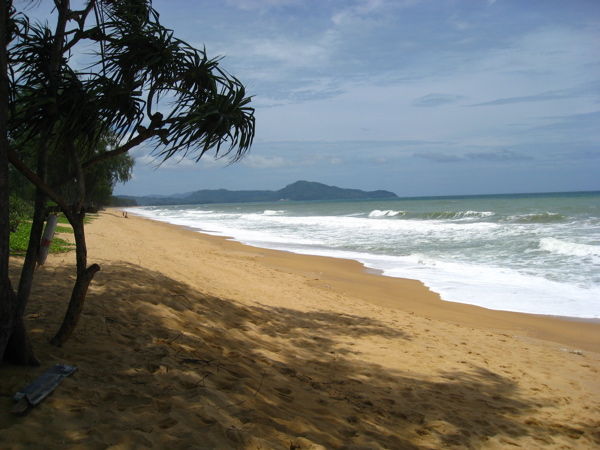 Beach to the south