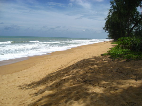 Beach to the north