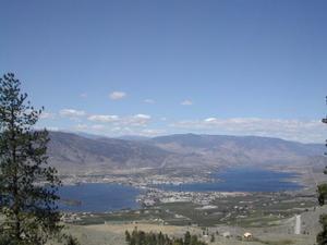 Approaching Osoyoos from the East